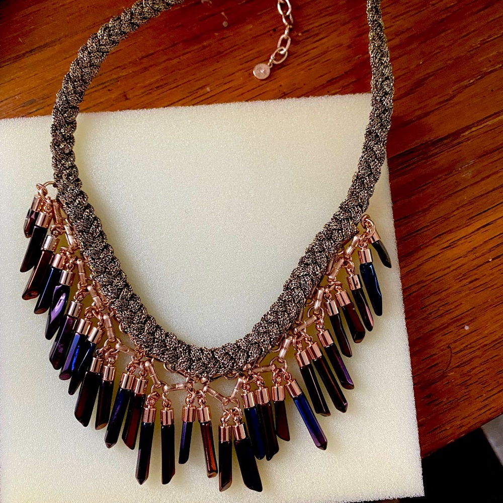 Stella & Dot Bera Fringe Necklace